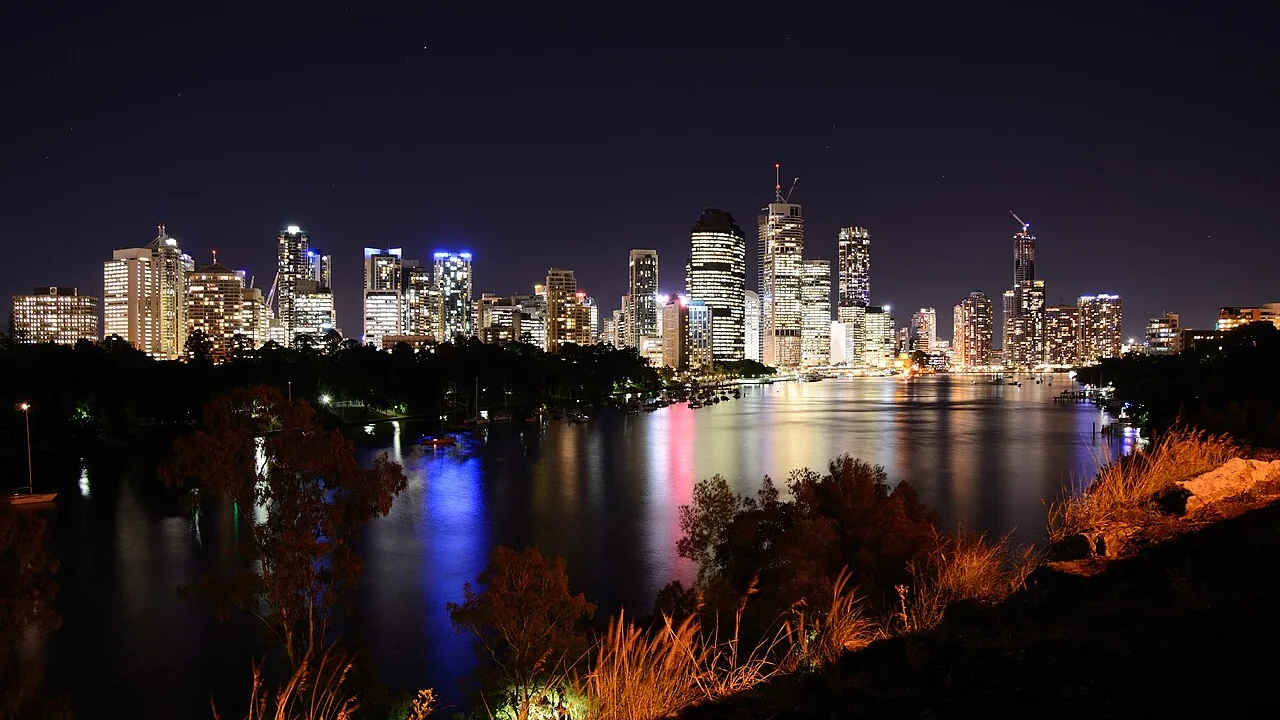 View of Brisbane