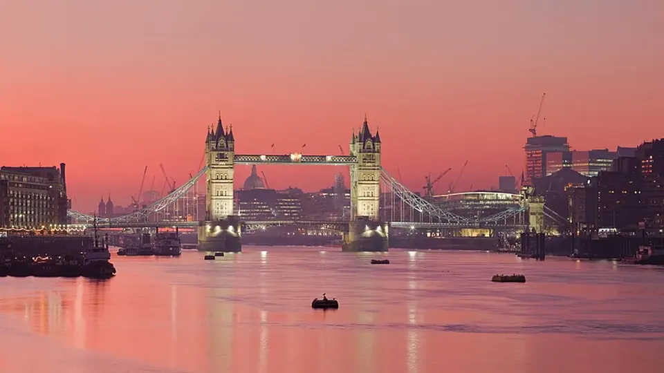 View of London