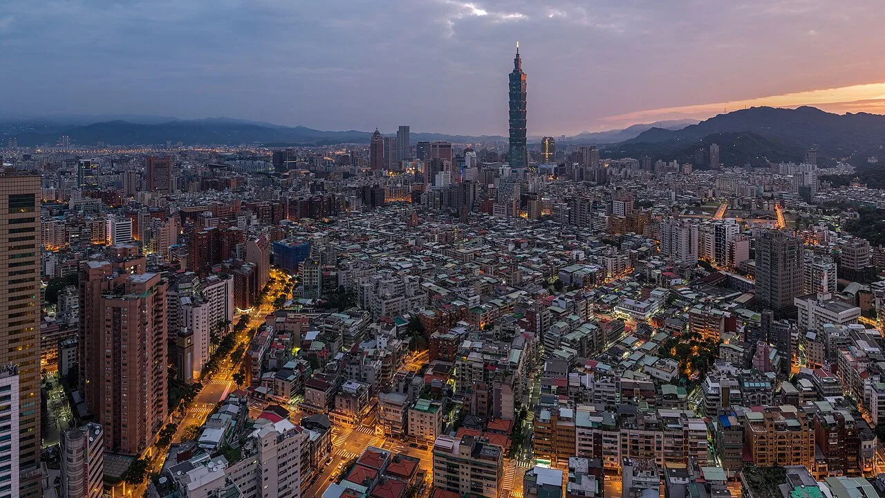 View of Taipei