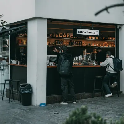 Cafe de Barrio in Cordoba, Argentina