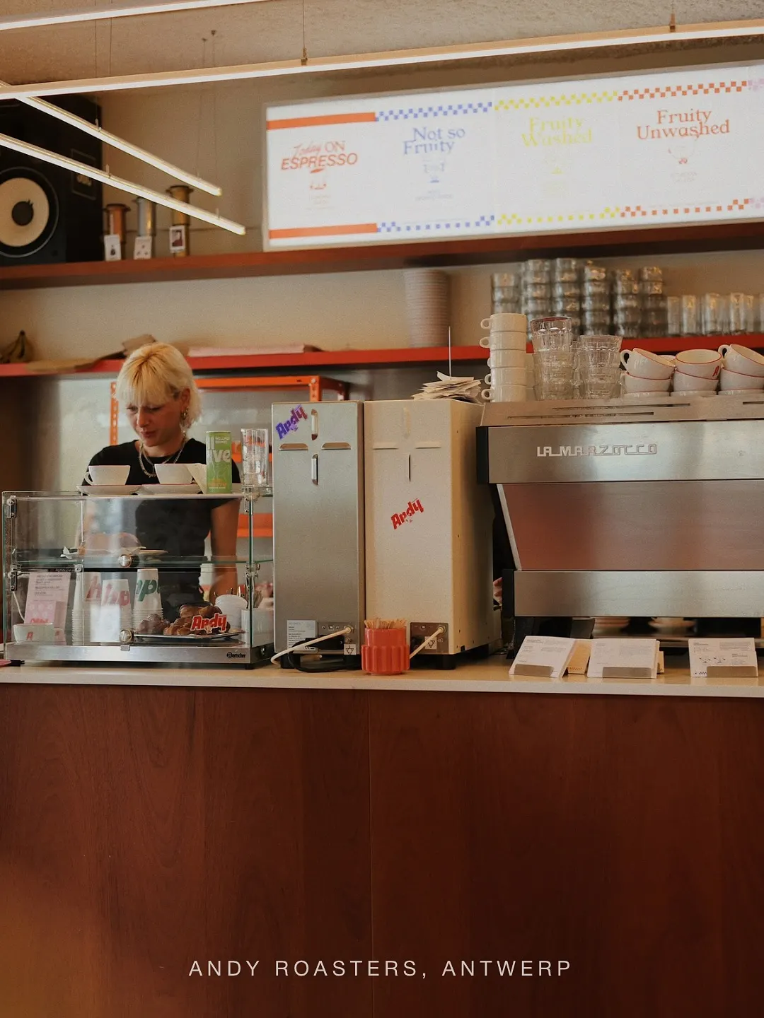 ANDY ROASTERS in Antwerp, Belgium