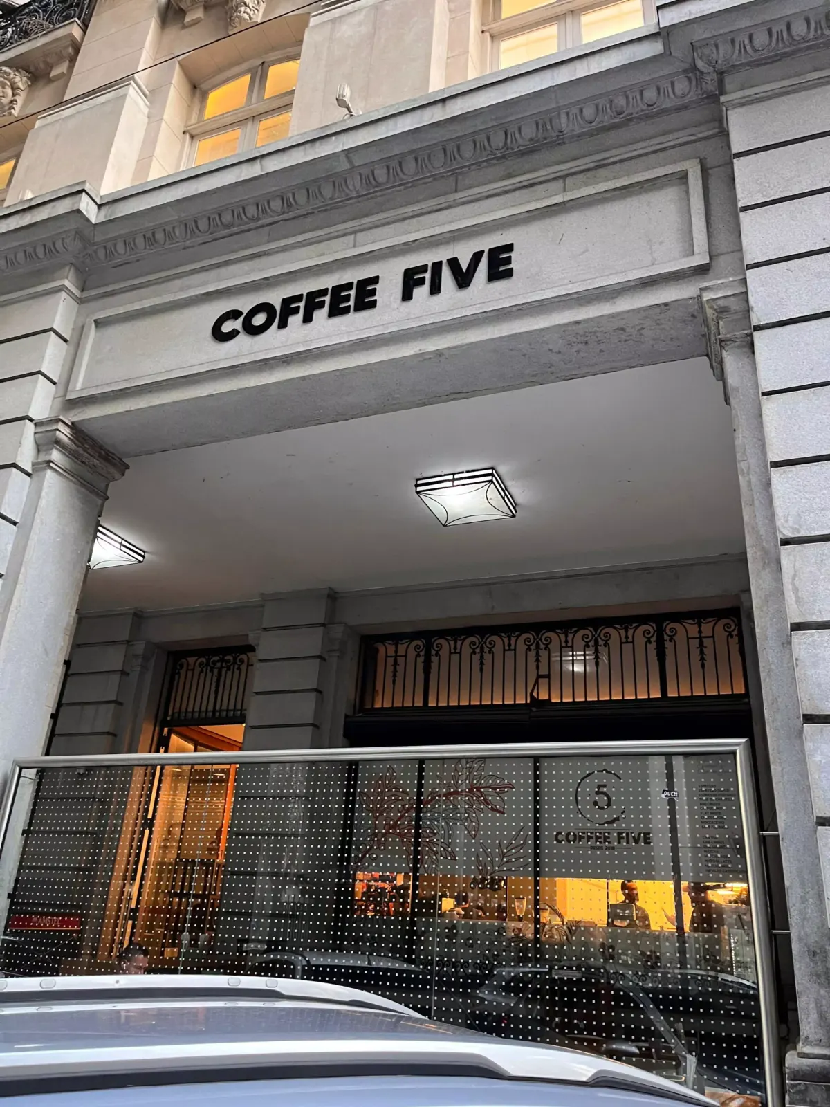Coffee Five in Rio de Janeiro, Brazil