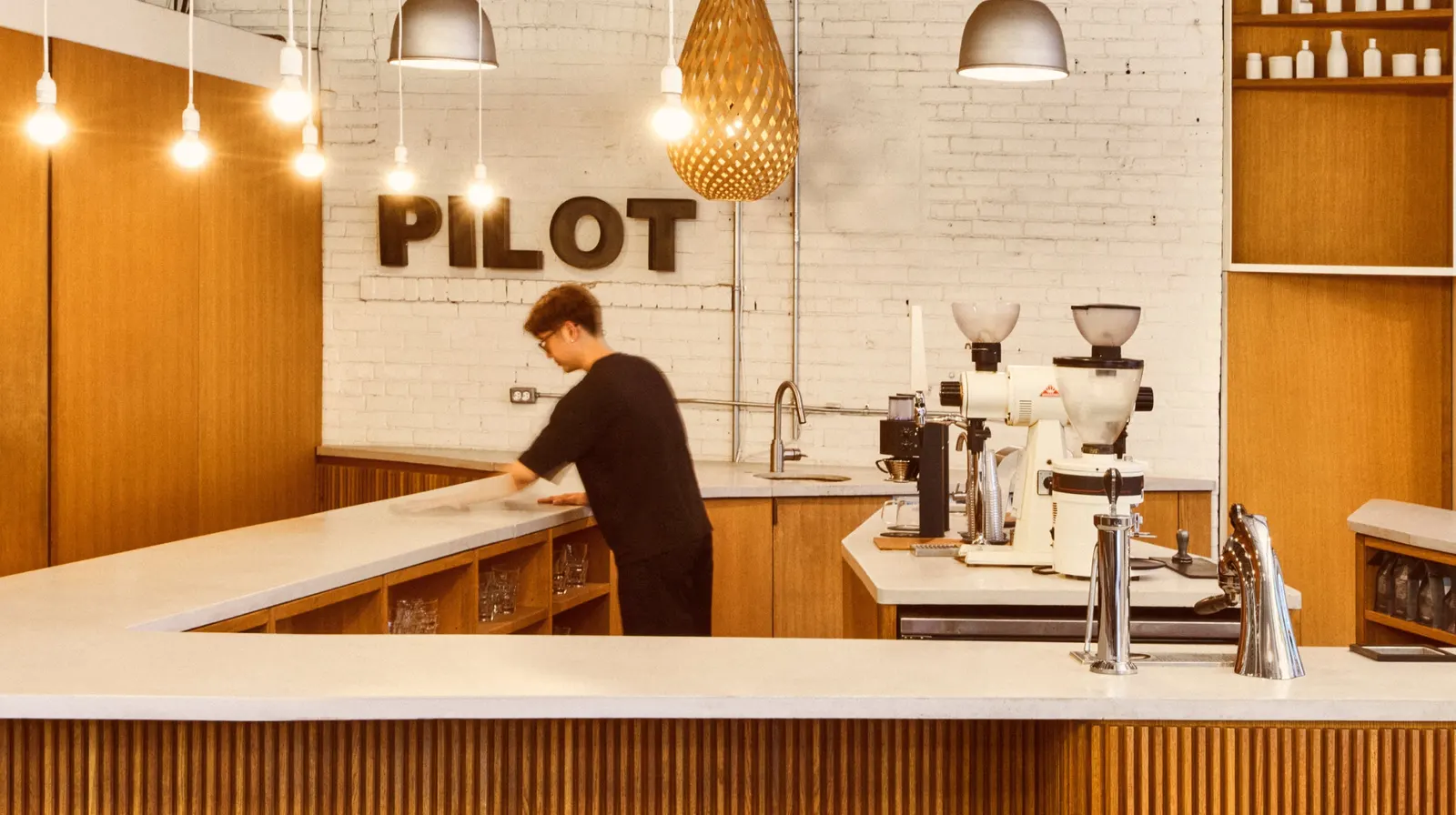 Pilot Coffee Roasters in Toronto, Canada
