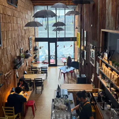 Café Bauda in Castro, Chile