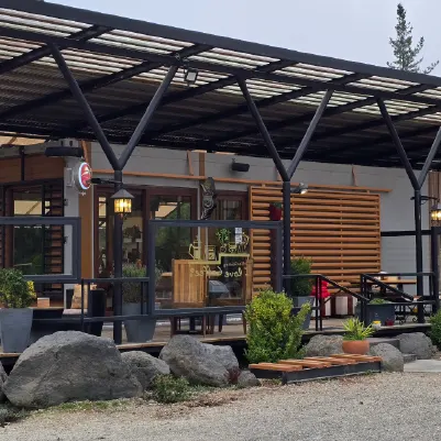 Eleganza Coffee roaster in Melipeuco, Chile