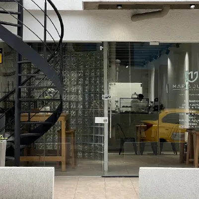 Maria Julio Coffee shop in Cartagena, Colombia