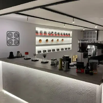 Café Guayasamín in Quito, Ecuador