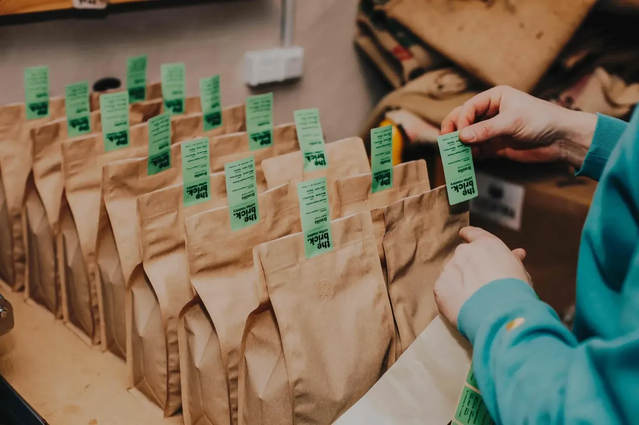 The Brick Coffee Roastery in Tallinn, Estonia