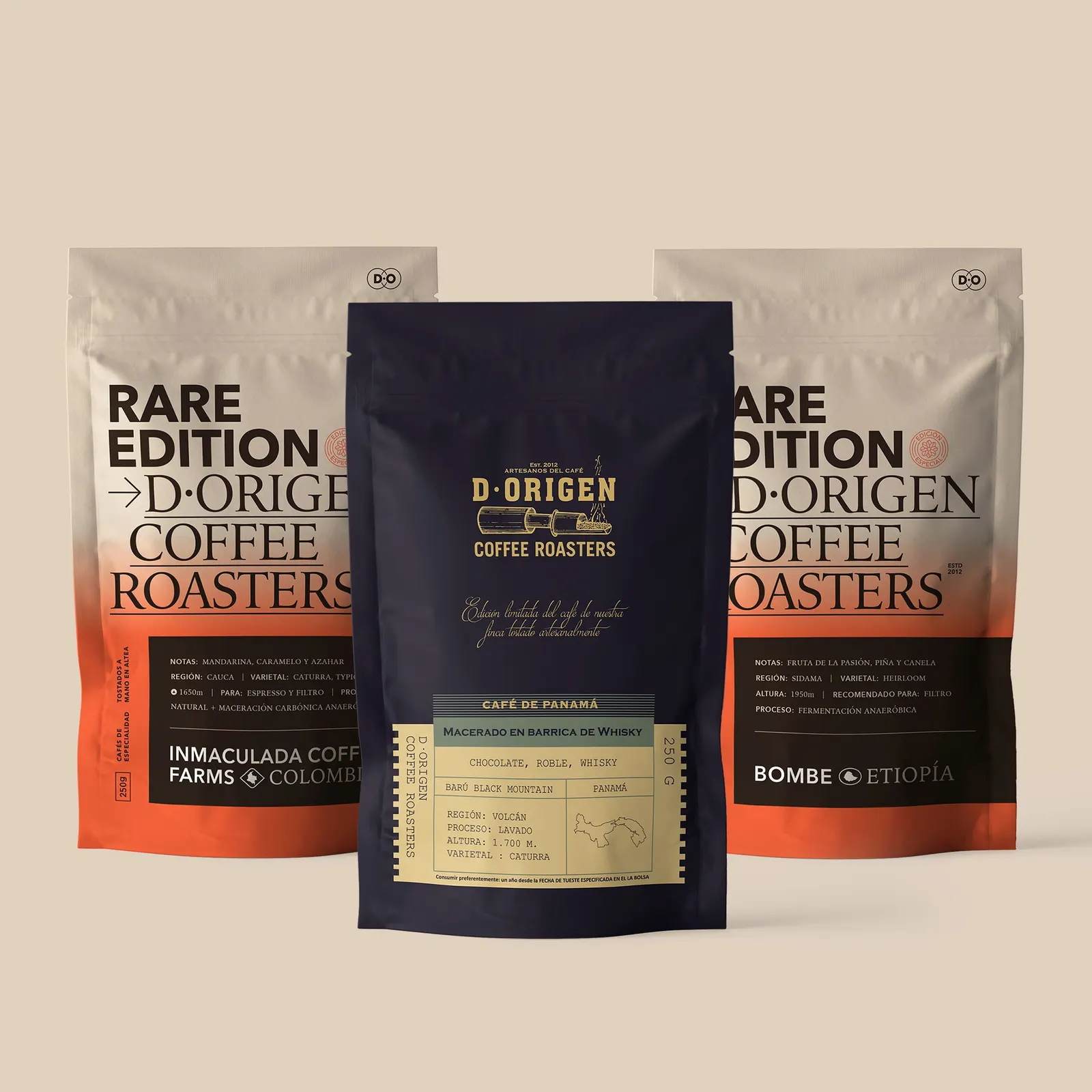 D Origen Coffee Roasters in Barcelona, Spain