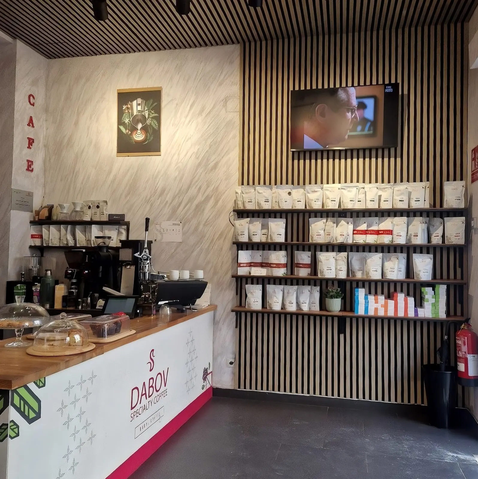 DABOV Specialty Coffee in Madrid, Spain