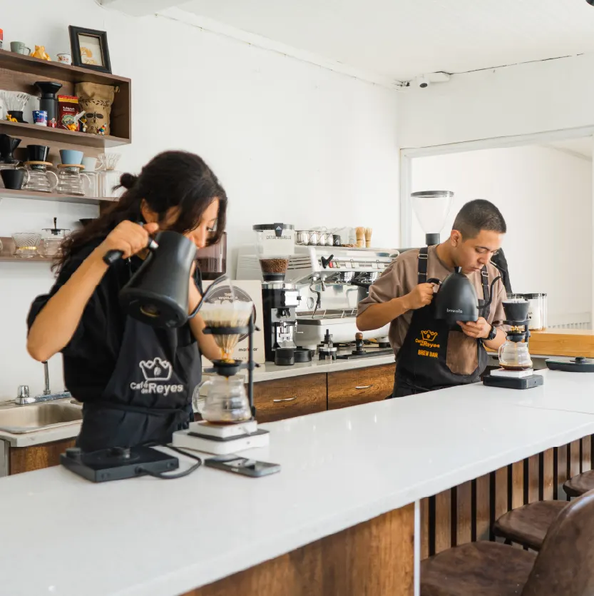 Café de Reyes in Quetzaltenango, Guatemala