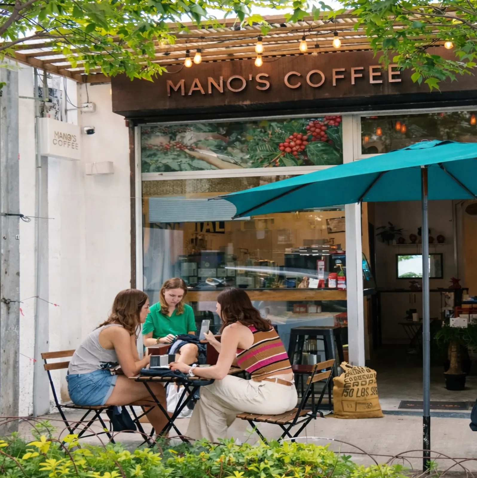 Mano's Coffee in Guatemala City, Guatemala