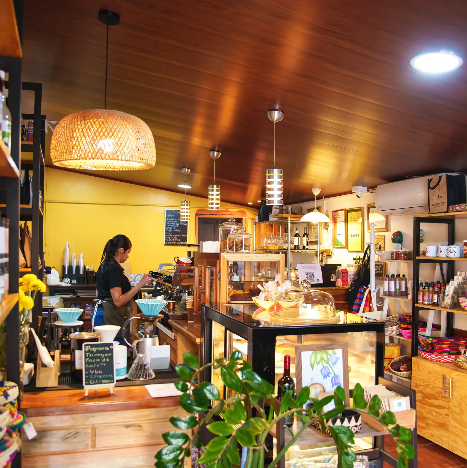 Aroma Café in Marcala, Honduras