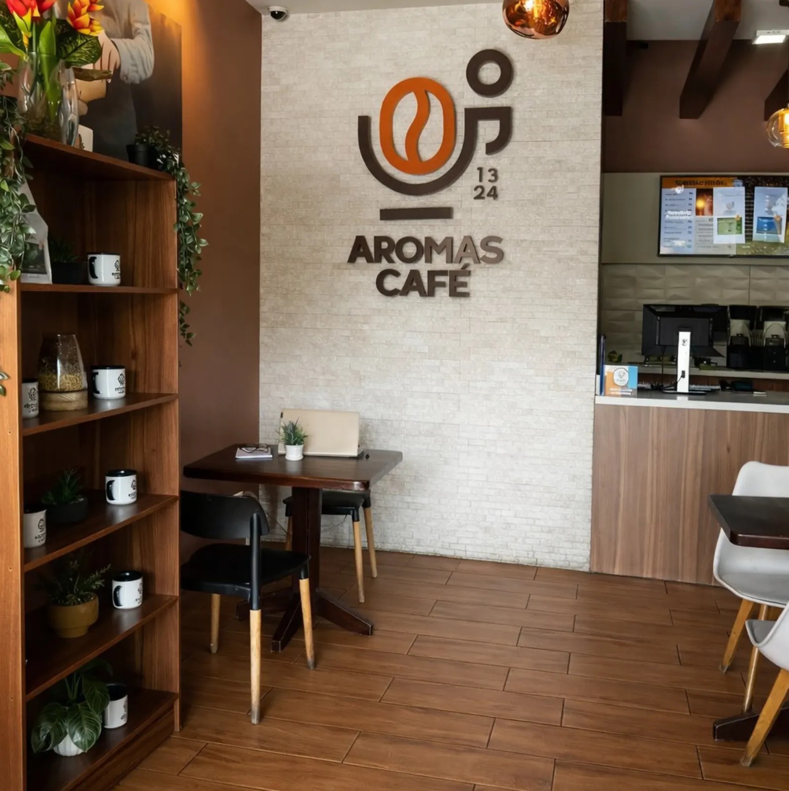 Aromas Cafe in Tegucigalpa, Honduras