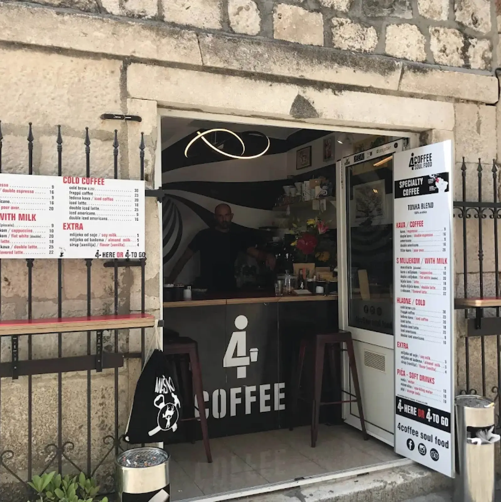 4 Coffee in Split, Croatia
