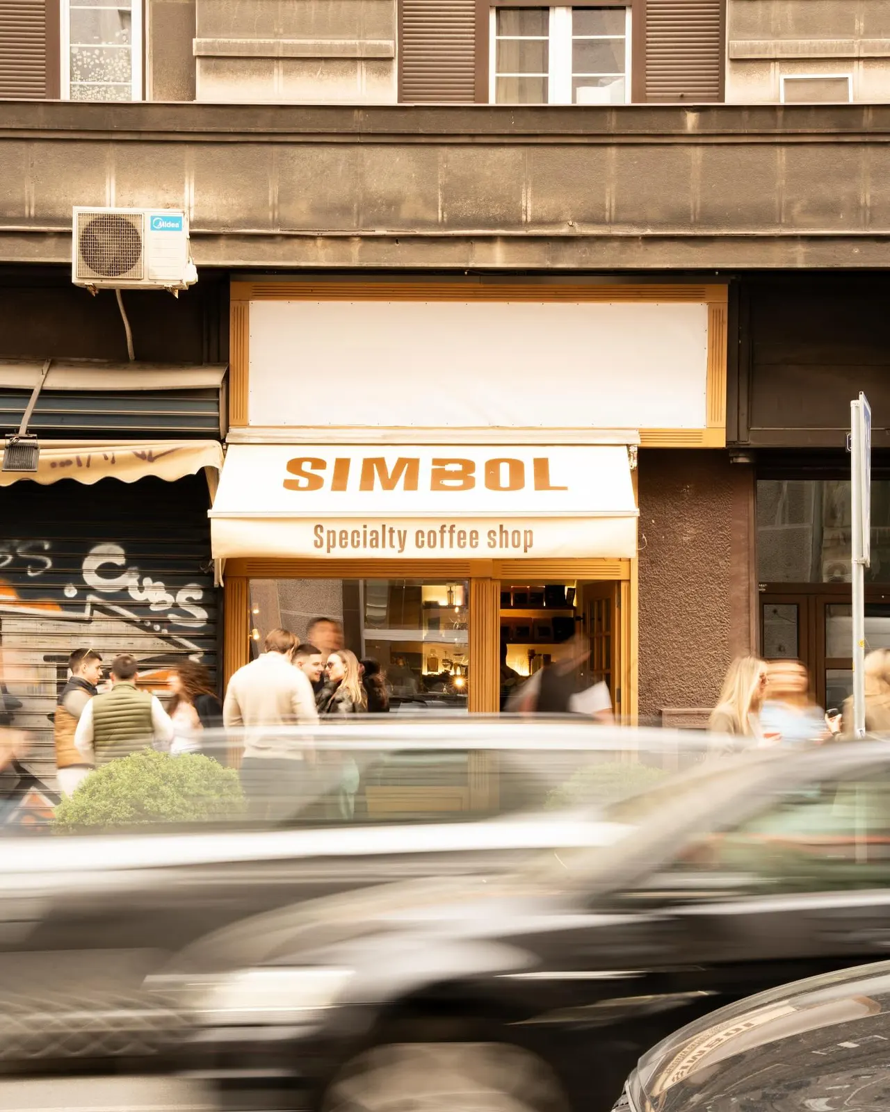 Simbol specialty coffee shop in Belgrade, Serbia