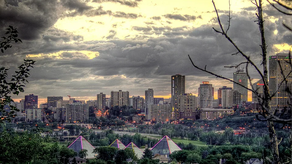 View of Edmonton