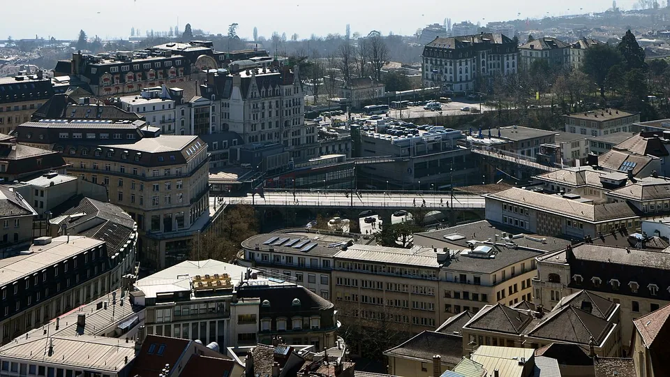 View of Lausanne