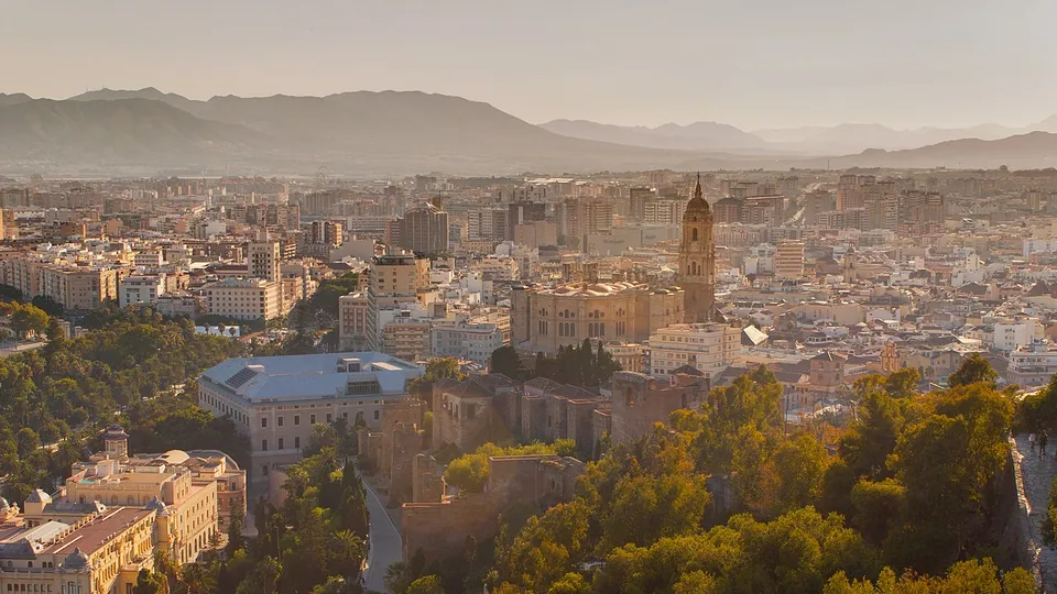 View of Málaga