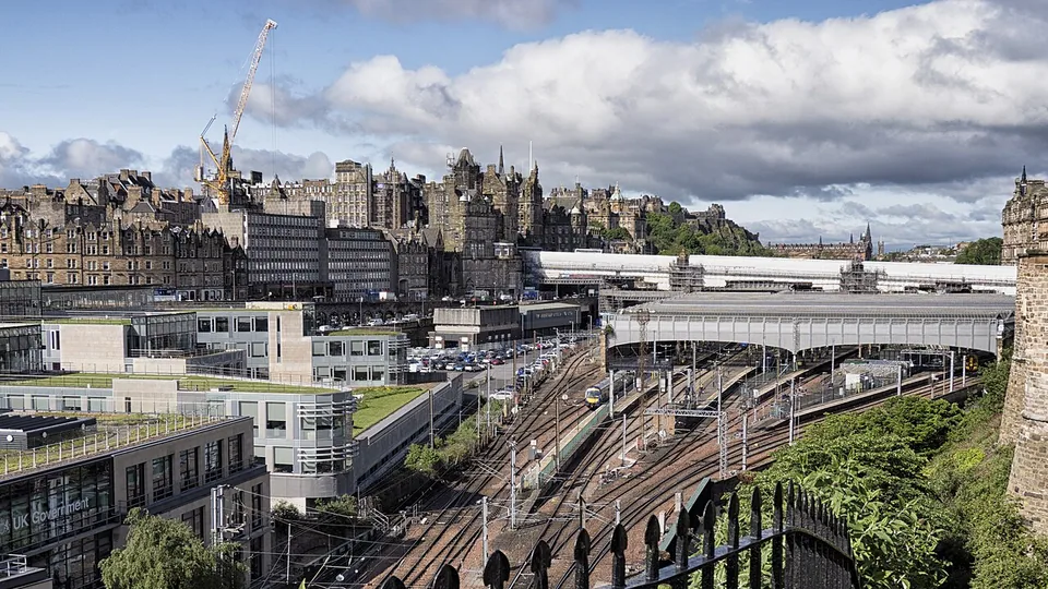 View of City of Edinburgh