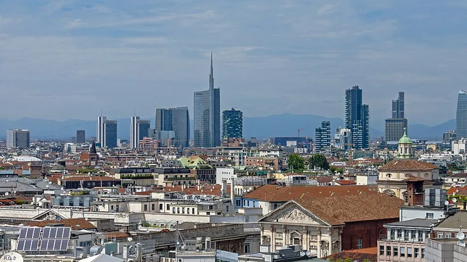 View of Milan