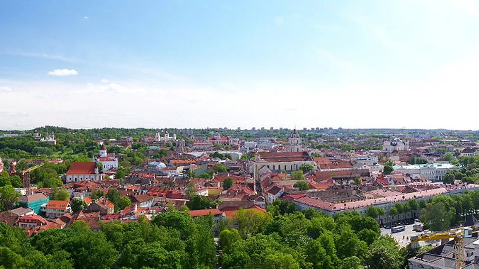 View of Vilnius